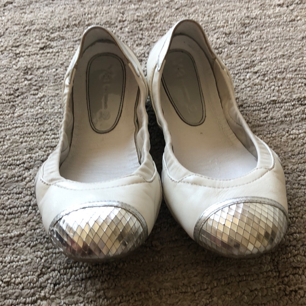 COPY - Y3 women’s white flats